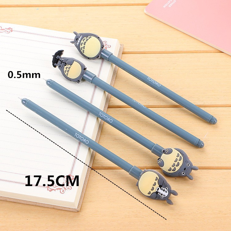 Bút mực gel hình chú mèo màu đen độc đáo tiện lợi cho học sinh