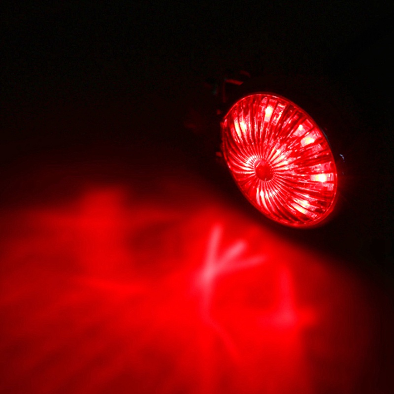 Đèn Led Đuôi Xe 12V Màu Đỏ Đen Có Thể Điều Chỉnh Cho Chopper Bobber