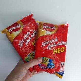 2 Gói Xúc xích Vissan heo 175g/gói