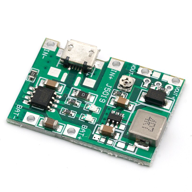 Mô Đun Tăng Áp Pin lithium li-ion 18650 3.7v 4.2v tp4056