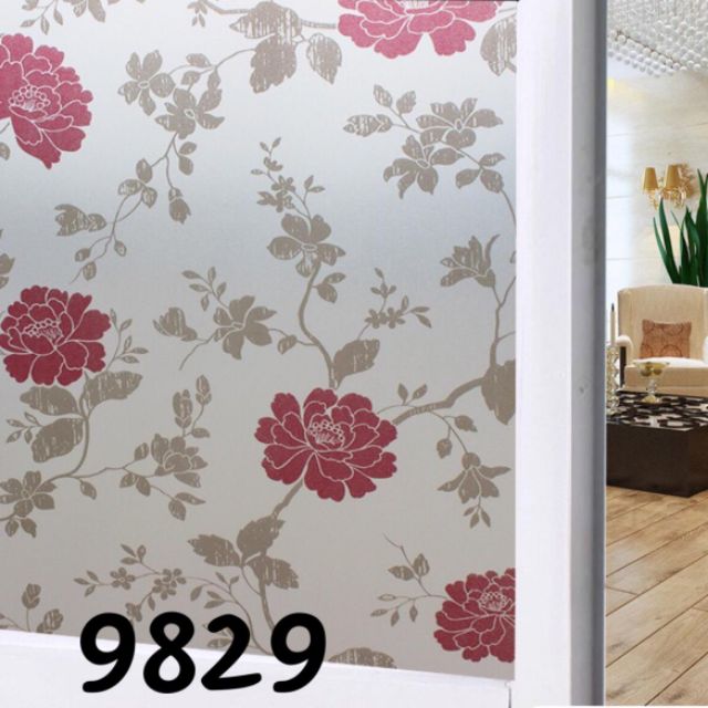 Giấy dán kính mờ khổ rộng 90 cm độ dài theo số lượng×1m