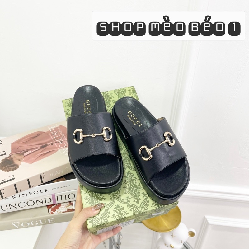 Dép gc khoá ngang đế bằng fullbox