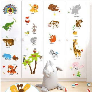 Decal Dán Tường Thú Cây Dừa  Có Keo Sẵn