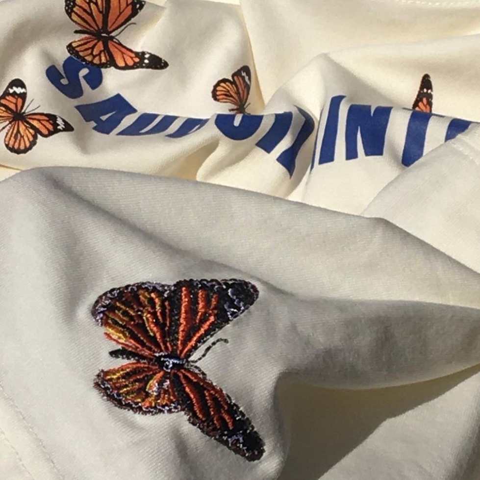 [ Ảnh Thật ] Áo thun SADBOIZ DREAMY BUTTERFLY - Áo thun unisex nam nữ form rộng oversize chất liệu Cotton hottrend | WebRaoVat - webraovat.net.vn