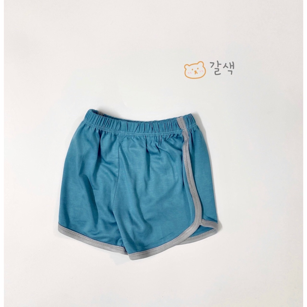 Quần thun lạnh bé trai, bé gái-Quần đùi hè cho bé