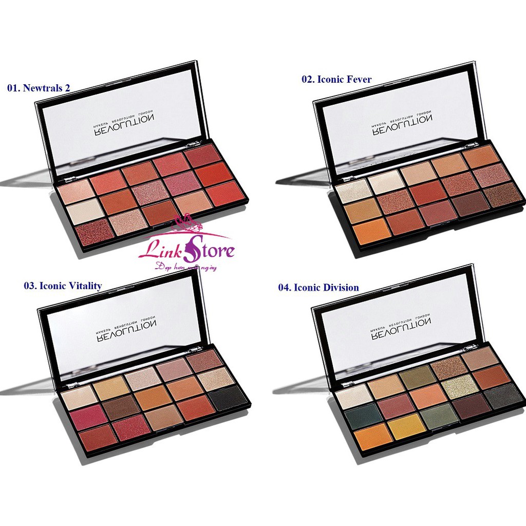 Bảng phấn mắt Makeup Revolution Re Loaded Palette | BigBuy360 - bigbuy360.vn
