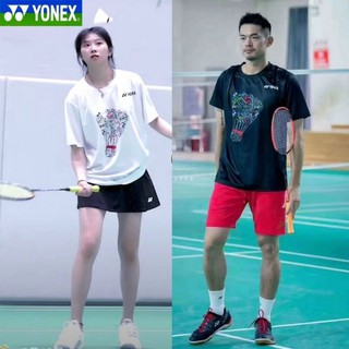 Áo Thun Ngắn Tay In Hình Cầu Lông Thời Trang 2020yy Lin