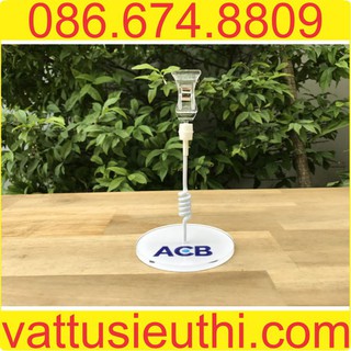 [ GIÁ SỐC] wobbler để bàn kẹp nhựa