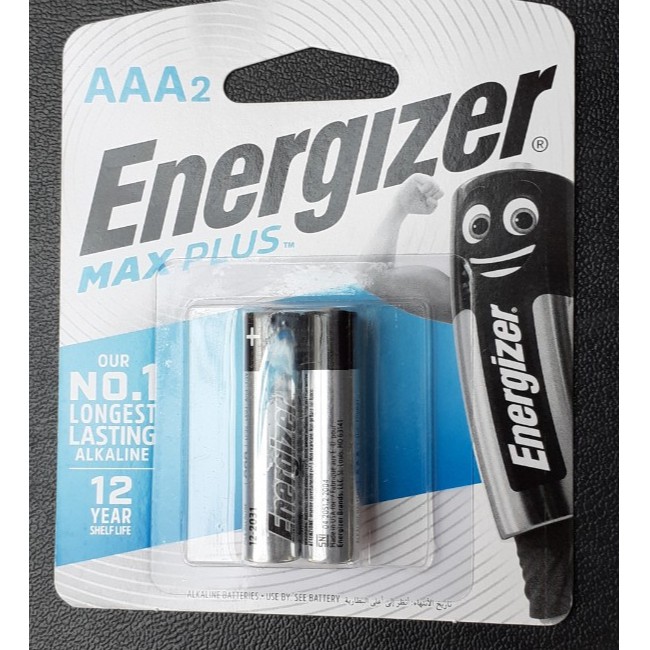 Pin AAA Energizer Max Plus EP92 BP2
