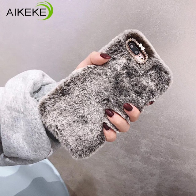 Ốp điện thoại phối lông cho Samsung Galaxy A91 A81 A21 A01 Core A70 A60 A50 A50S A30S A40 A30 A20 A8S M80S M60S M40