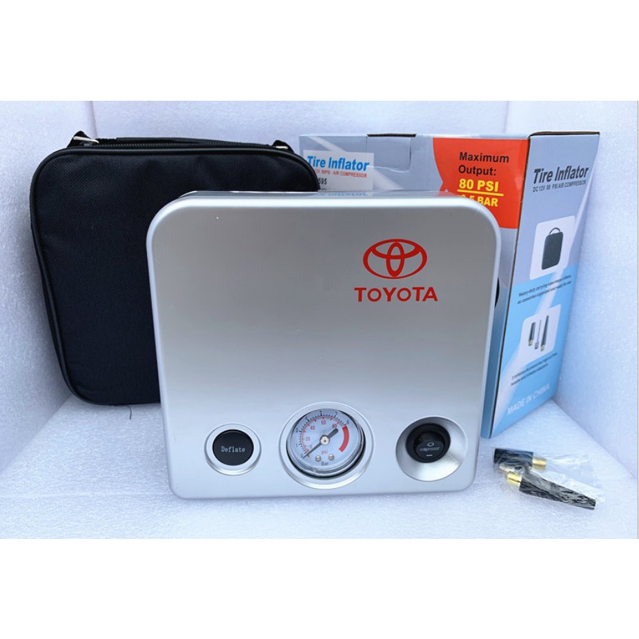 Máy Bơm Lốp Cao Cấp Toyota Accessories Mạnh mẽ Và Bền Bỉ - Sản Xuất Uỷ Quyền Chính Hãng Bảo Hành 12 Tháng