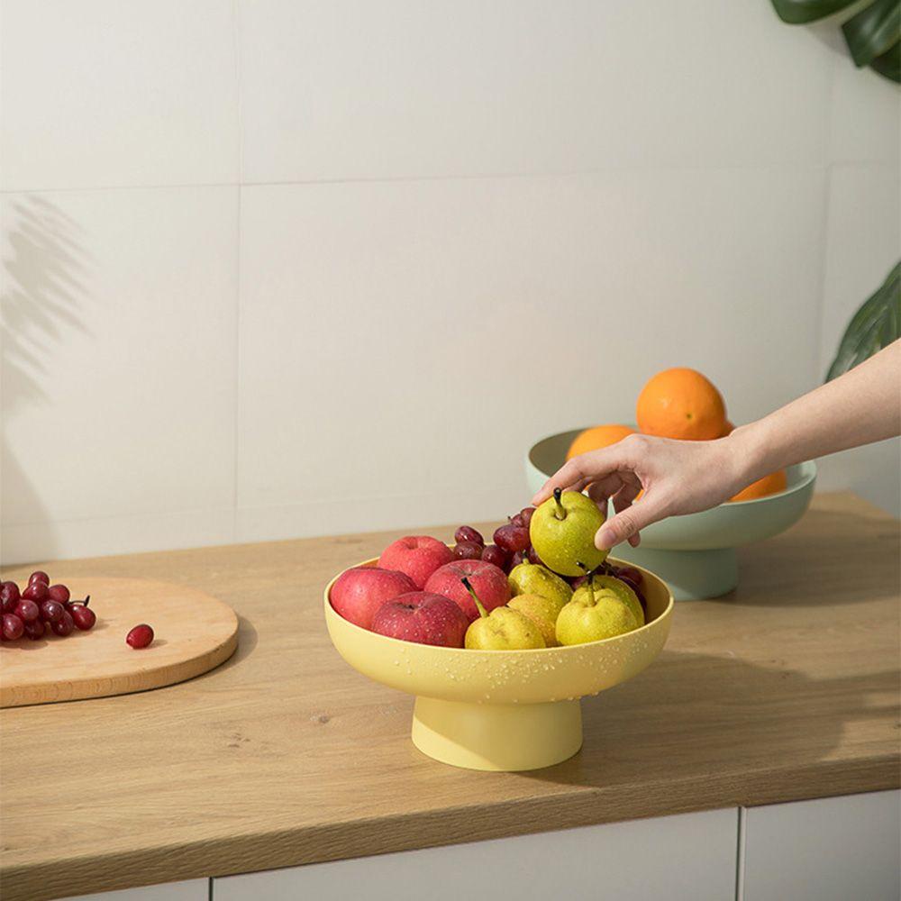 IVORY Khay Đựng Trái Cây / Thức Ăn Vặt Để Bàn Trang Trí Phòng Khách Phong Cách Bắc Âu