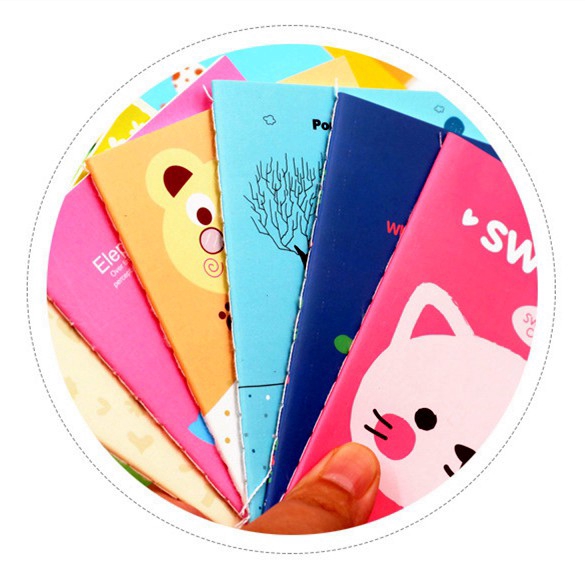 Sổ tay cao cấp bìa in hoạt hình dễ thương