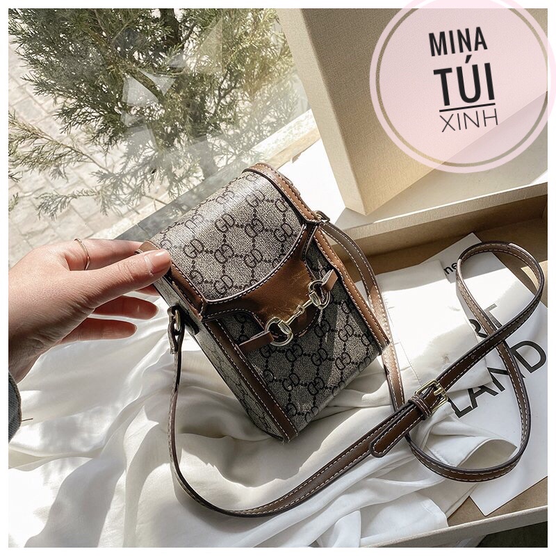 Túi xách nữ 💖 𝑭𝑹𝑬𝑬𝑺𝑯𝑰𝑷 💖 Túi đeo chéo hộp vuông quảng châu siêu hot