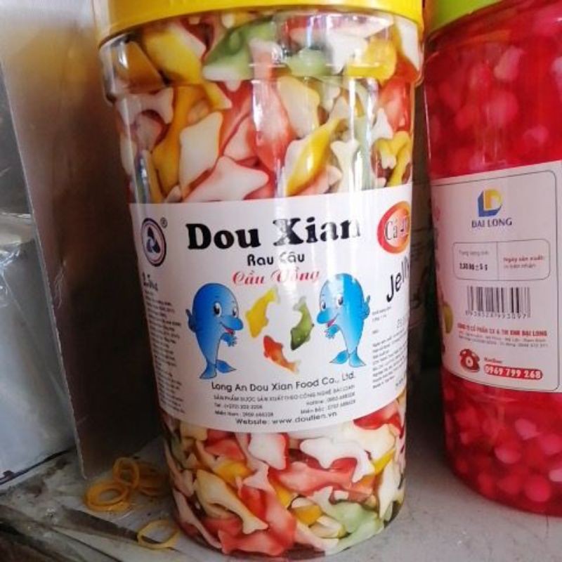 Thạch cá Dou xian 2,5kg