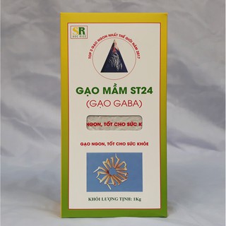Gạo Lứt Mầm Gaba ST24 -  Gạo Ông Cua - Cơm ngon, tốt cho sức khỏe