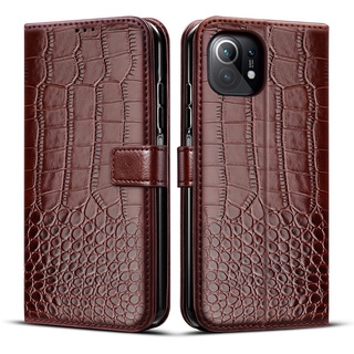 Bao Da Điện Thoại Nắp Lật Chống Sốc Cho Xiaomi mi 11 Mi11 Lite 5G NE Ốp