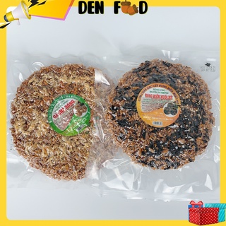 100gr Cơm cháy Gạo Lứt chà bông miếng tròn hút chân không - Cơm cháy Gạo Lứt Rong Biển