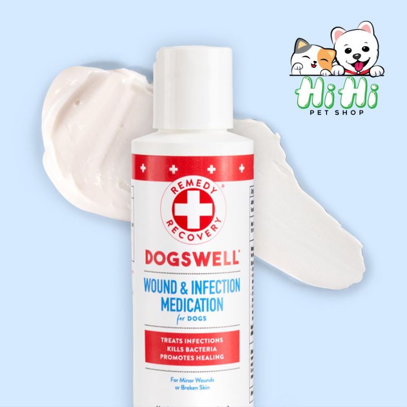 Kem phục hồi và làm lành vết thương nhiễm khuẩn cho chó Dogswell Wound &amp; Infection Medication (4oz tương đương 118ml)