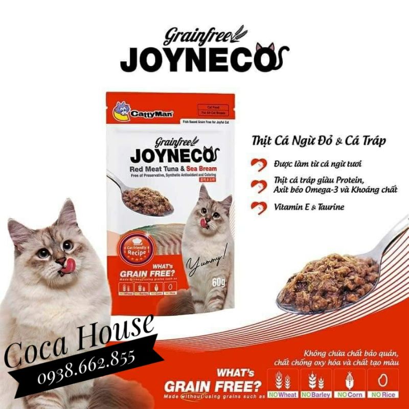 ❤ Pate Joyneco ❤ cho mèo 60gr - Hàn Quốc - Quận 3