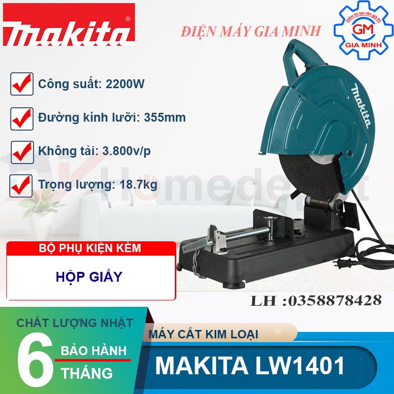 Máy cắt sắt Makita LW1401 (2200W)