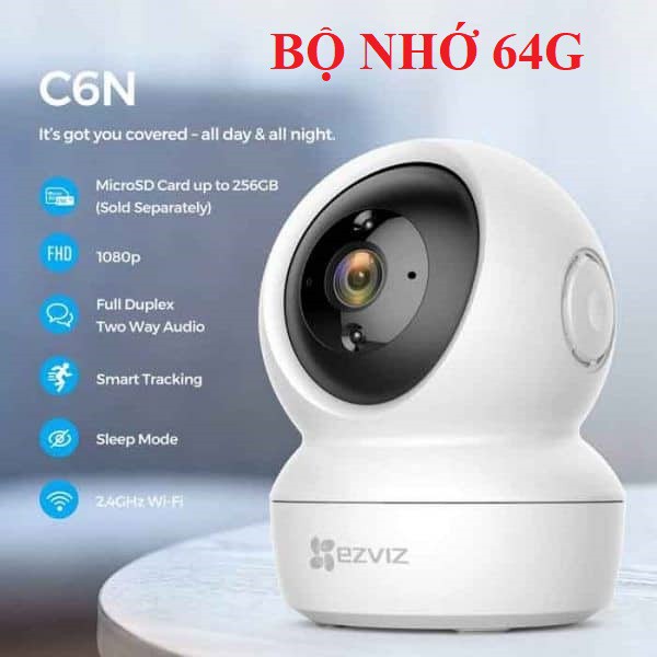Mẫu Mới] Camera 2M IP WIFI EZVIS C6N CV246 C6CN 1080P FULL HD [Có cổng Lan]  | Shopee Việt Nam