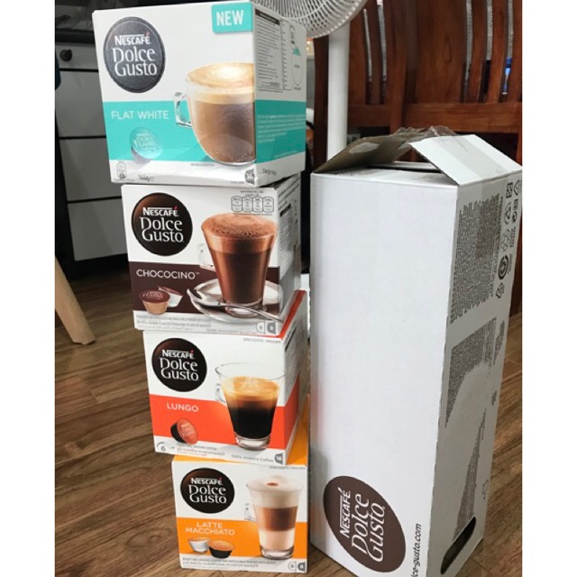 (SALE)Cafe viên nén Dolce Gusto / Starbucks cà phê pha máy HSD 2022