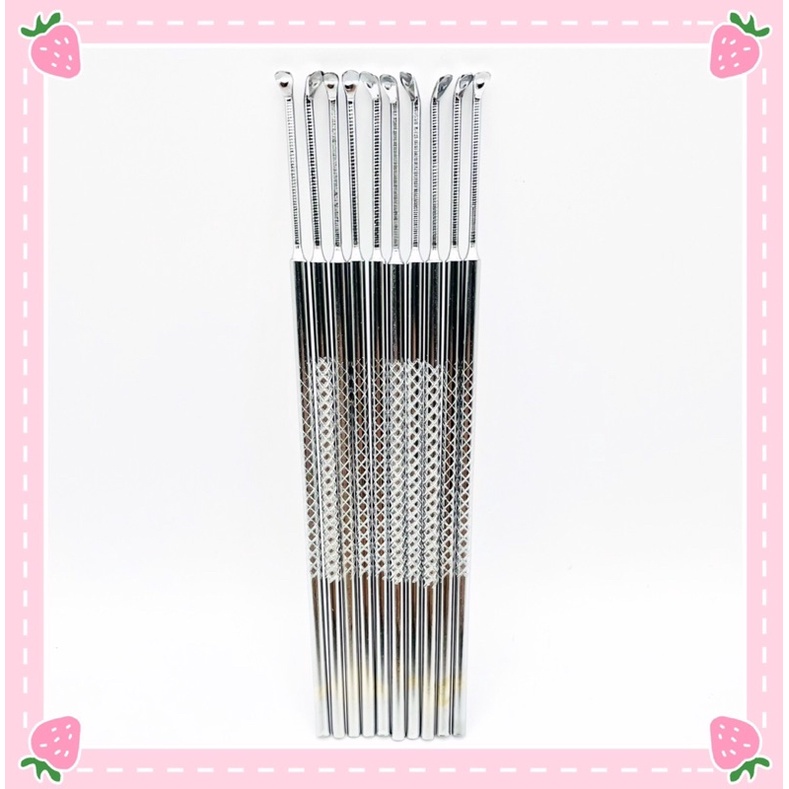 SỈ 5 CHIẾC MÓC RÁY TAI BẰNG INOX. LOẠI CAO CẤP KHÔNG BỊ GỈ SÉT