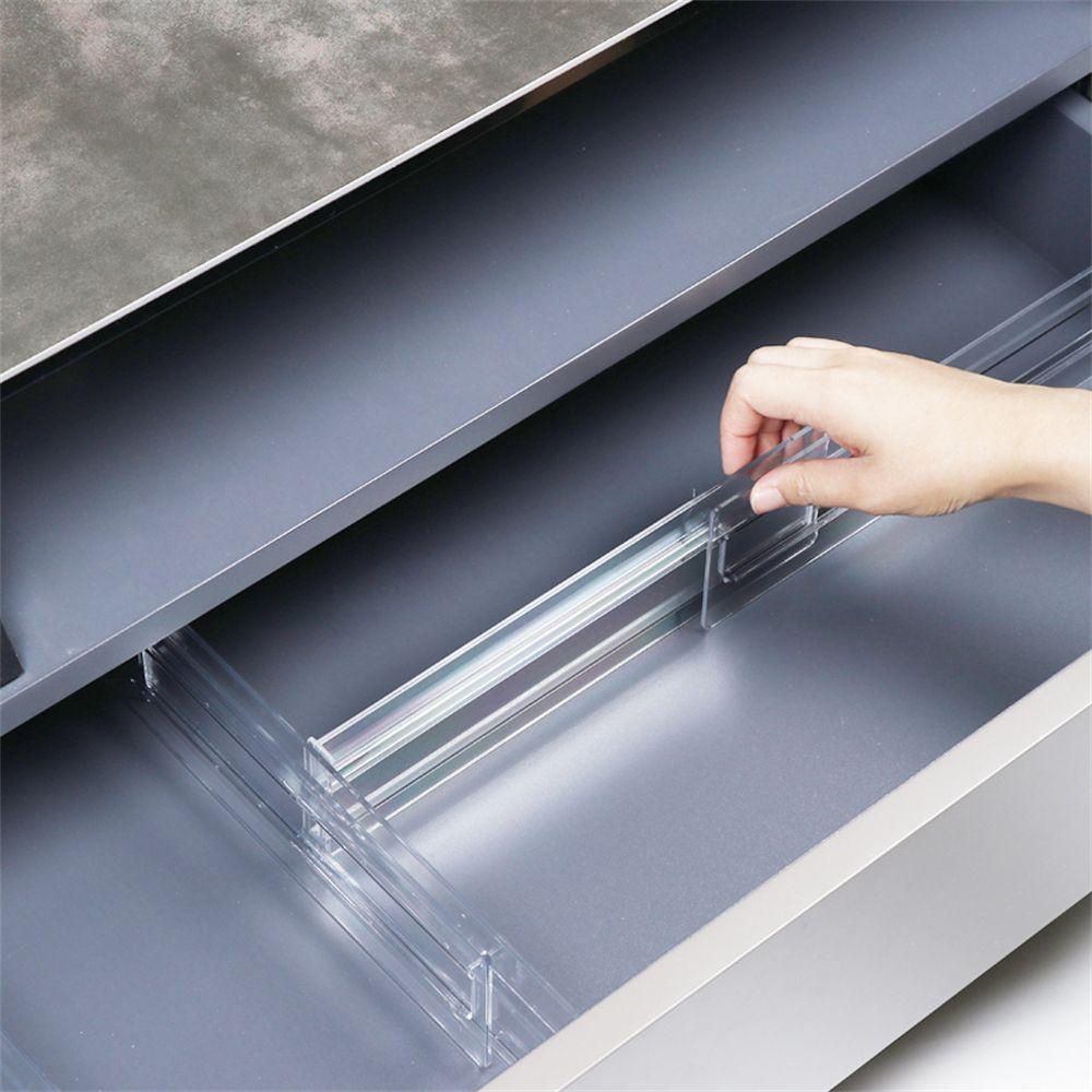 Thanh Chia Ngăn Tủ Trong Suốt Đa Năng Có Thể Điều Chỉnh