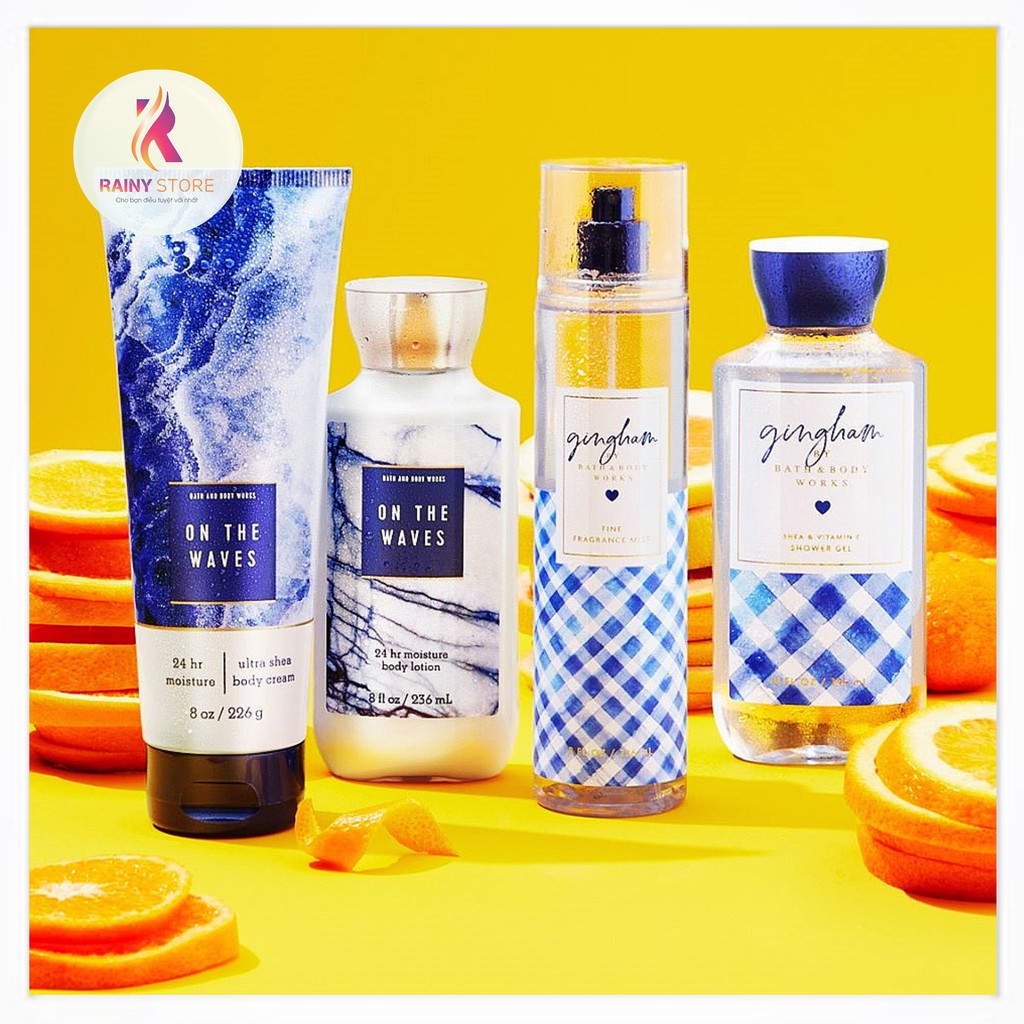 Xịt thơm toàn thân Bath & Body Works Gingham 236ml | BigBuy360 - bigbuy360.vn