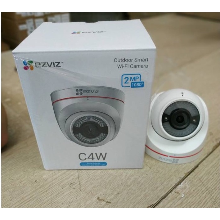 Camera IP Wifi Ezviz C4W Ngoài Trời Full HD 1080P Góc Rộng Đàm Thoại Hai Chiều  Báo động- Hàng Chính Hãng