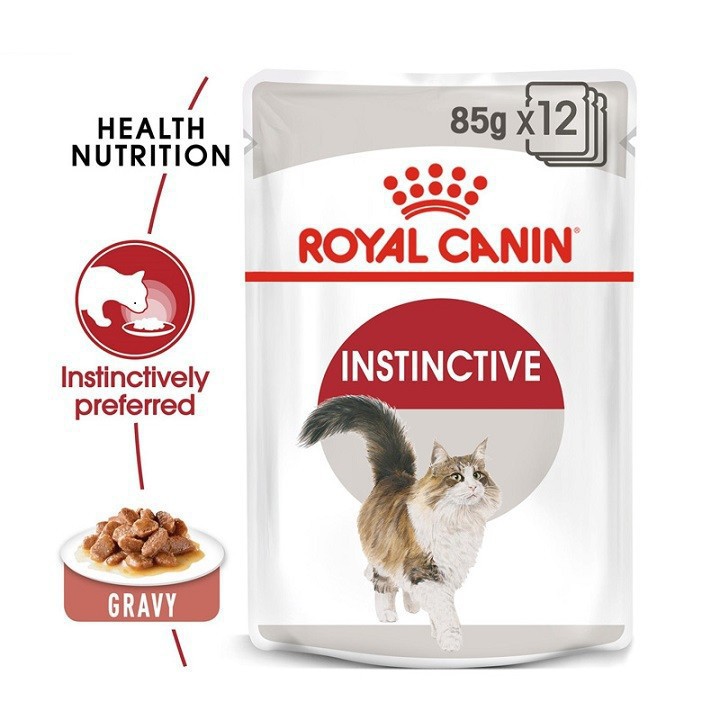 [Hộp 12 gói] Pate Royal Canin Cho Mèo Lớn Instinctive - Gravy