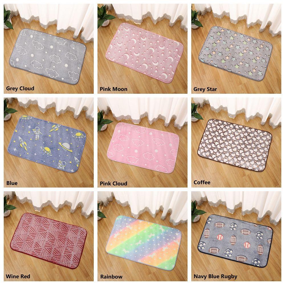 Thảm Chùi Chân Chống Trượt Phát Sáng Trong Tối 60 X 40Cm