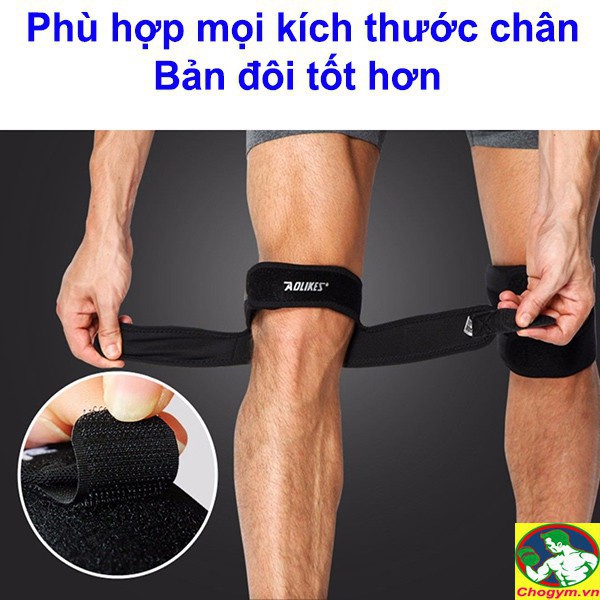 Băng Bảo Vệ Gối Xương Bánh Chè Knee Strap Bản Đôi