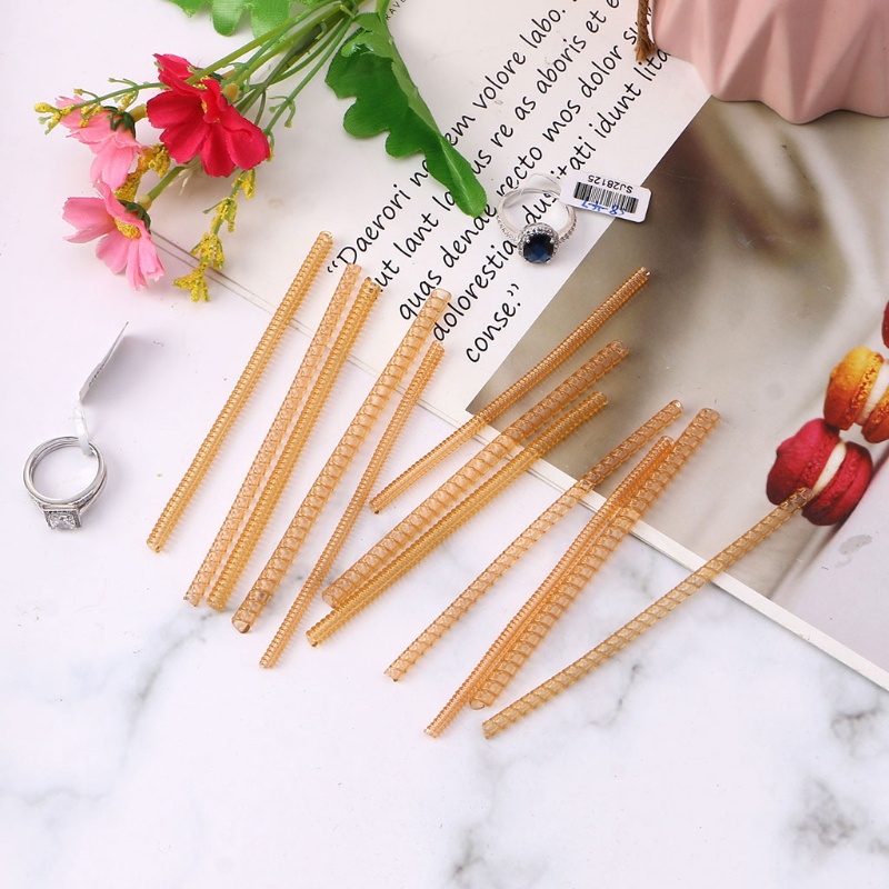 Set 12 Vòng Nhựa Trong Suốt Bảo Vệ Điều Chỉnh Kích Cỡ Nhẫn Cho Nam