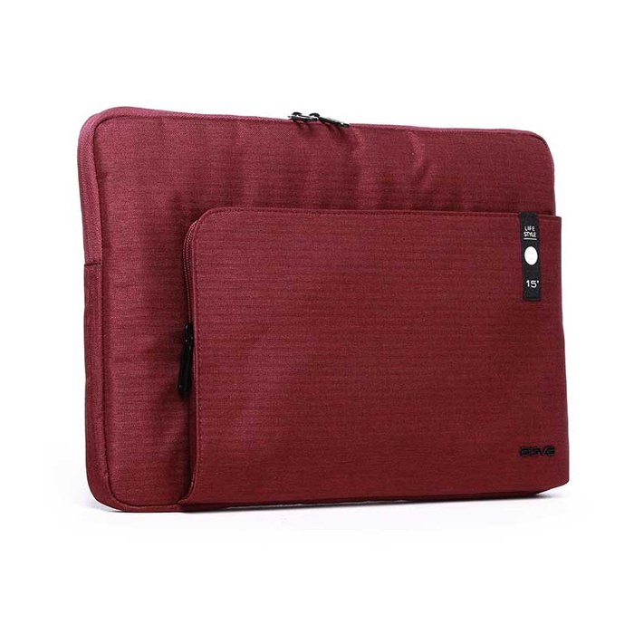 Túi chống sốc laptop 15 inch AGVA Heritage - LTB323 Kích thước: Ngang 40 x Rộng 2 x Ngang 28 cm có 3 màu đỏ đô  xám xanh