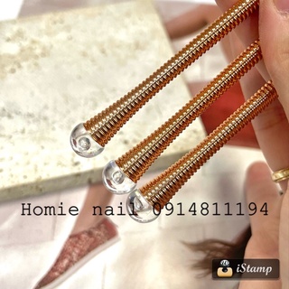 Set cọ nét cao cấp 3 size vẽ móng RoseGold