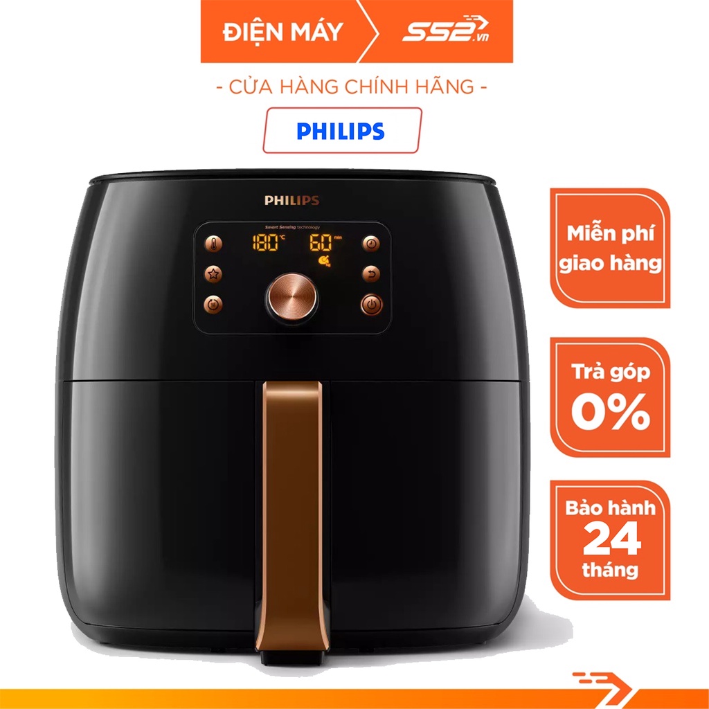 [Mã ELHADEV giảm 4% đơn 300K] Nồi Chiên Không Dầu Philips HD9860 3.5 Lít – Bảo Hành Chính Hãng