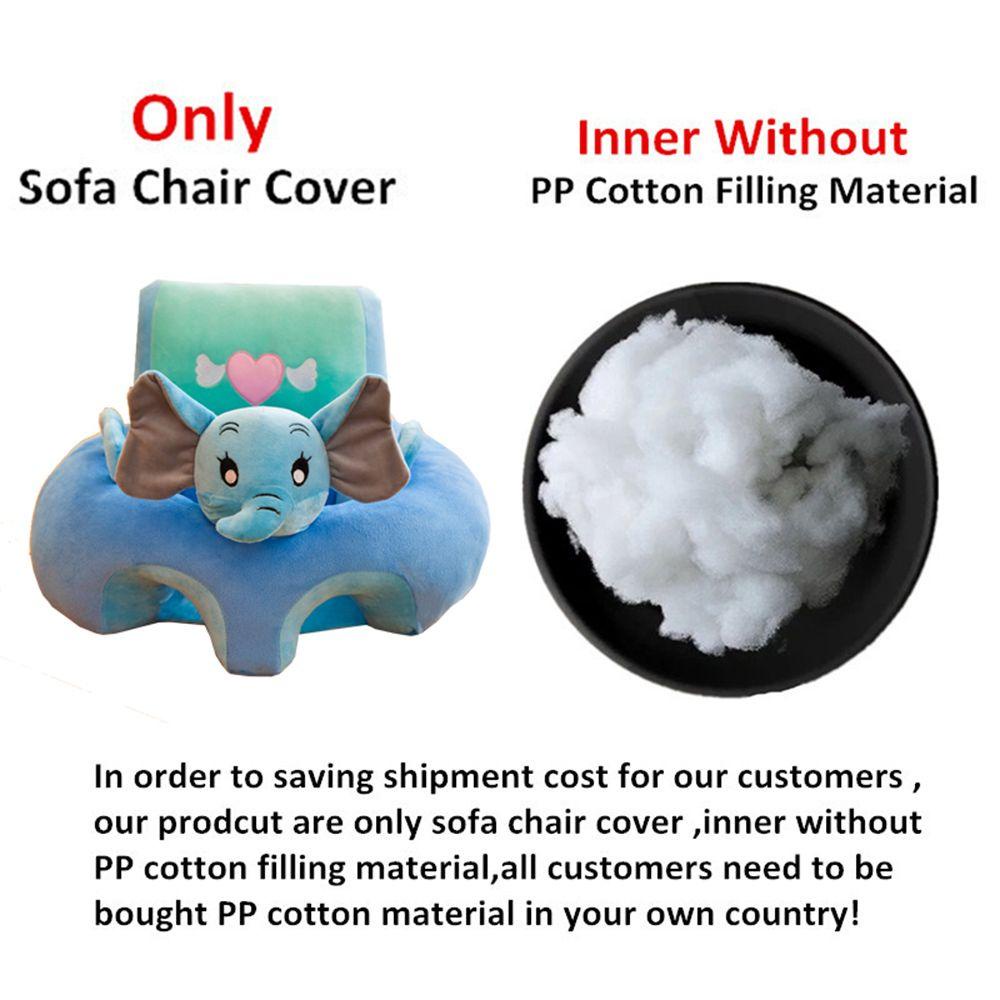 LAYOR1 Vỏ Bọc Ghế Ngồi Cho Em Bé Chất Liệu Cotton PP Không Có Thể Giặt