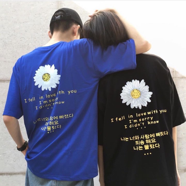 Áo Thun IN HOA CÚC Unisex 1hitshop | BigBuy360 - bigbuy360.vn