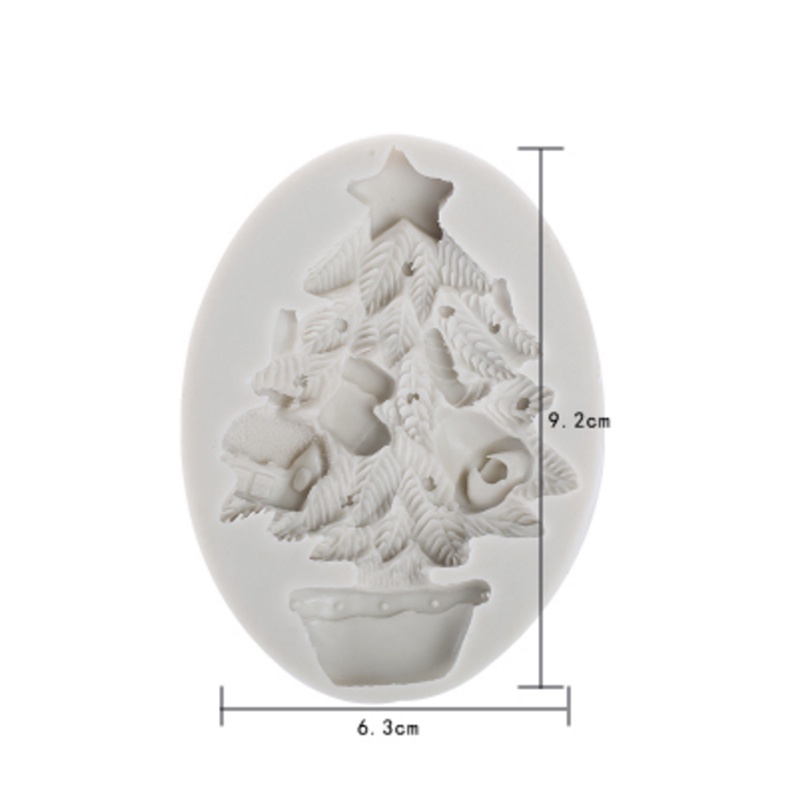 Khuôn Silicone Làm Bánh Tạo Hình Chủ Đề Giáng Sinh