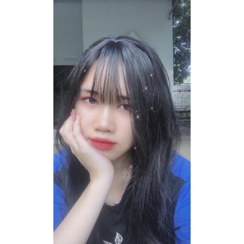 Tóc giả mái thưa 3D ❤ FREESHIP ❤ Mái sợi tơ