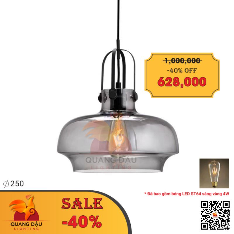 ĐÈN THẢ TRẦN ĐƠN HIỆN ĐẠI GIÁ ƯU ĐÃI