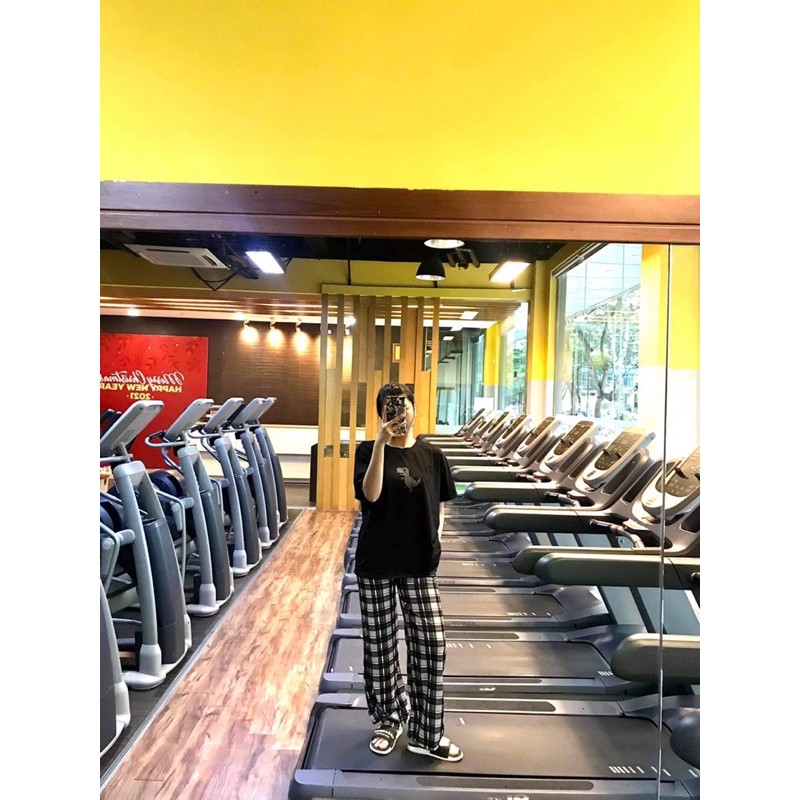 [Mã FAMAYWA giảm 10K đơn 50K] Quần kẻ caro nữ ống suông rộng cạp cao SIÊU HOT OBIKING FREESIZE DƯỚI 60KG | BigBuy360 - bigbuy360.vn