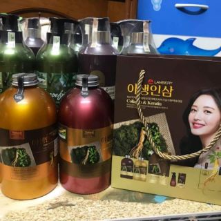 Bộ dầu gội xả nhân sâm Hàn Quốc [Chính hãng]