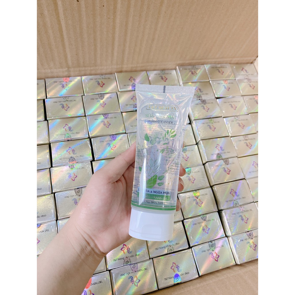 SỬA RỮA MẶT T$T BEAUTY LÒNG ĐỎ TRỨNG GÀ NGỪA MỤN - TRẮNG DA😘😘DẠNG GEL😘😘