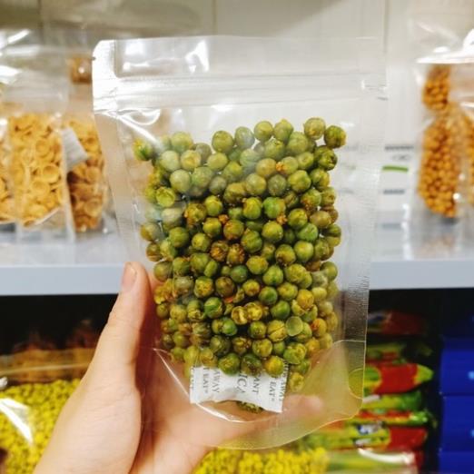 (SALE GIA GOC) Đậu Hà Lan tỏi ớt Túi Zip 300g/500g, cay mặn, đậm vị