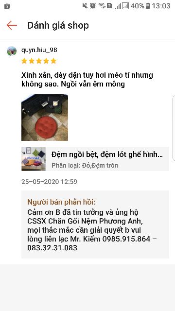 Đệm ngồi bệt hình tròn, nệm lót ghế tròn