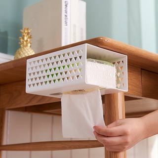 Hộp khăn giấy nhựa thiết kế tối giản, nhiều màu sắc hiện đại (Kèm ảnh thật)