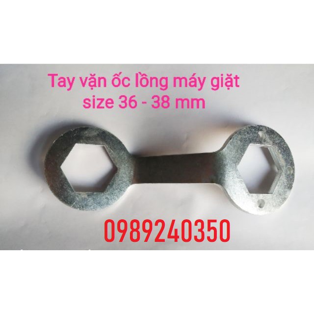 Tay vặn lồng máy giặt ốc 36, 38 đa năng